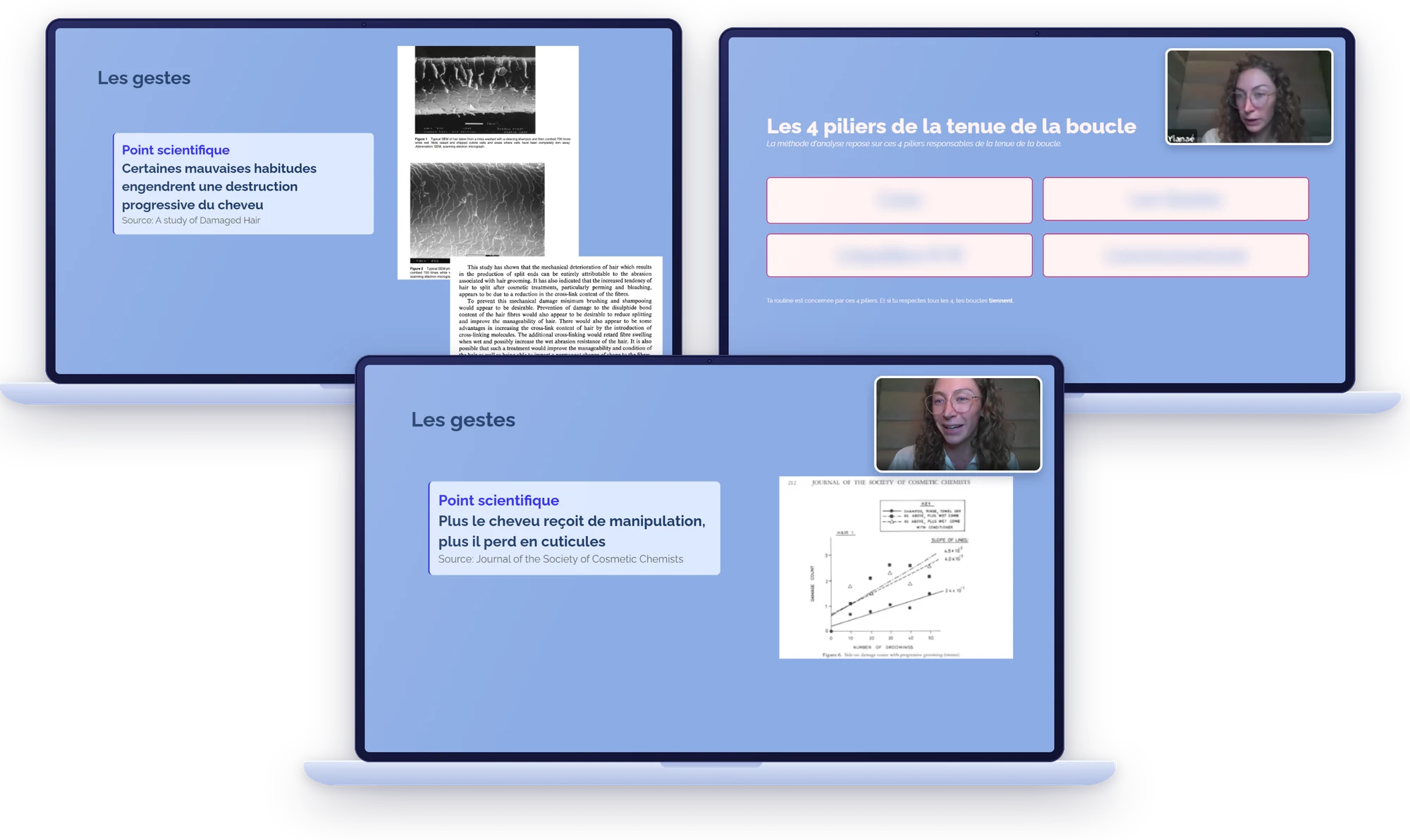 Analyse ta Routine : la vidéo scientifique des 4 piliers de la tenue de la boucle